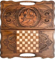 Нарды резные "Герб Осетии", Rasulov