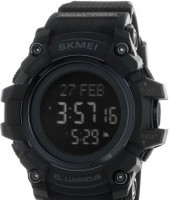 Наручные часы skmei 1680bkbk black/black