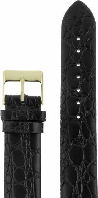 Ремешки velengton 18 чер croco зол заст