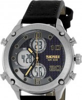 Наручные часы skmei 1975lsiwt silver/white-leather