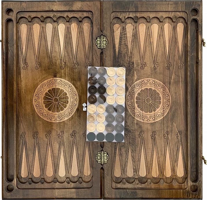 Нарды резные "Лошадь", Mkhitaryan