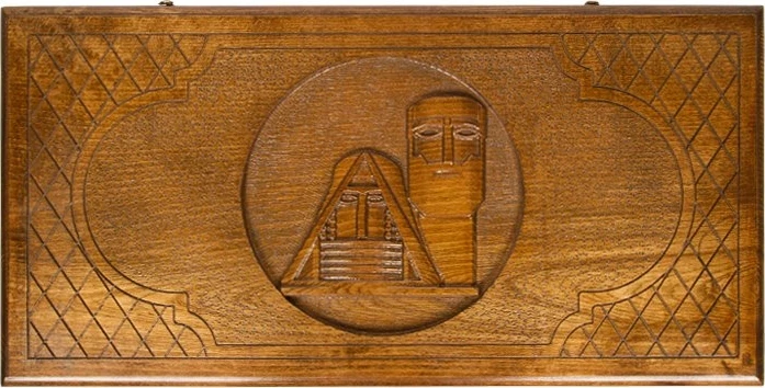 Нарды резные "Арцах", Ustyan