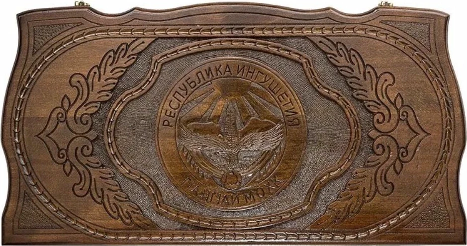 Нарды резные "Герб Ингушетии", Rasulov