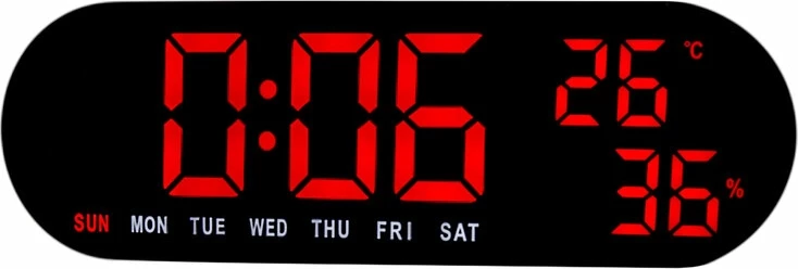 Сетевые часы vst913y-1