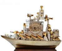 Настольные часы la minor 1403m статуэтка