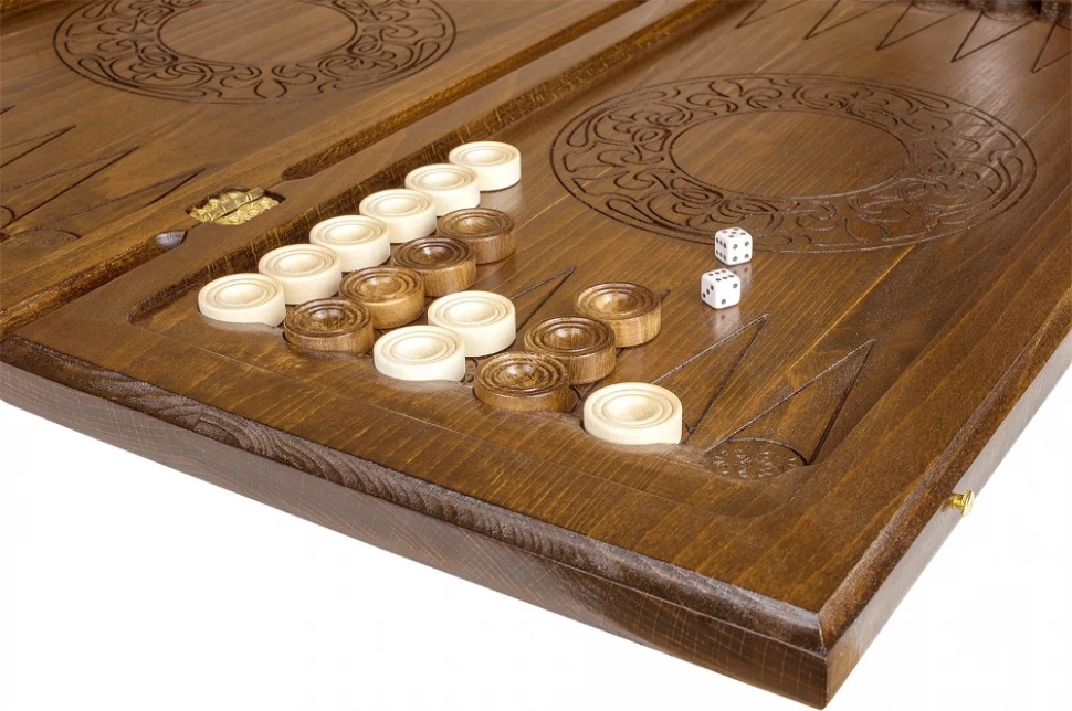 Нарды резные "Скорпион 3" 60, Ustyan