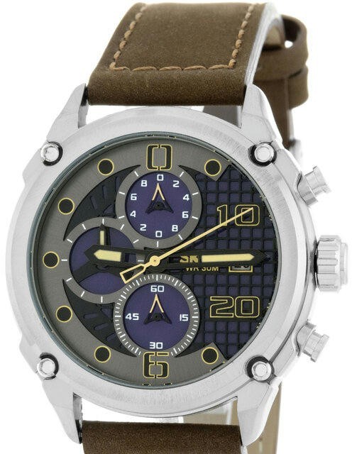 Наручные часы skmei 2051sibn silver brown