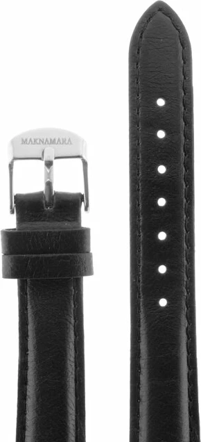 Ремешки maknamara 16 мм чер матов сер заст mp-16016