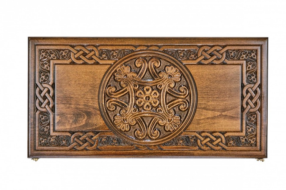 Нарды резные "Армянский узор 7" 60, Haleyan