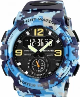 Наручные часы skmei 2341cmbu blue camo