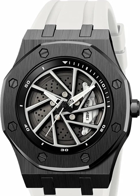 Наручные часы skmei 2359pwt white-silical gel