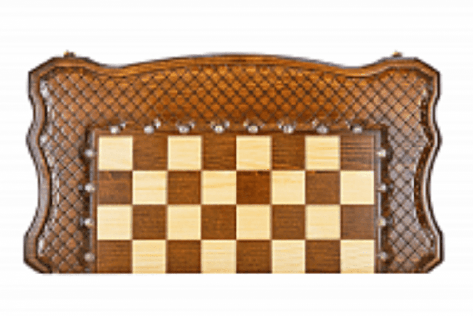 Шахматы + нарды резные "Эндшпиль 2" 60, Simonyan