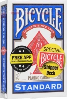 Карты &quot;Bicycle Stripper Deck blue&quot; / конусная колода