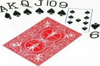 Карты "Bicycle Rider Back International Jumbo Index Red"