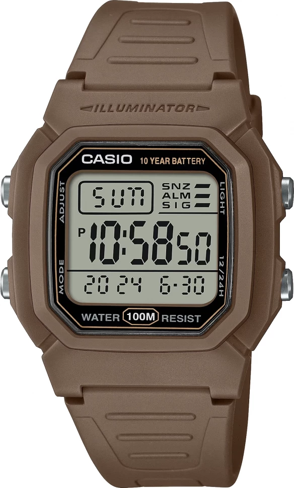 Наручные часы casio   w-800h-5a