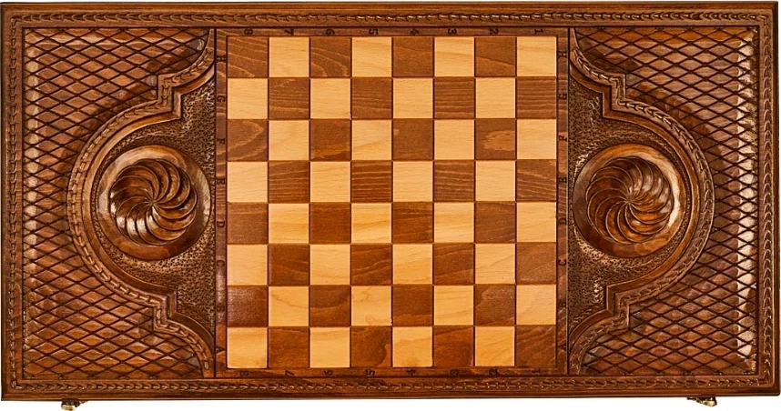 Нарды резные "Долина Арарата" 60, Simonyan