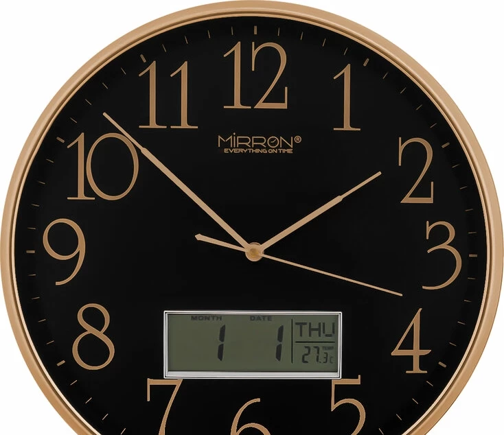 Настенные часы mirron p3274А жк ЗЧ