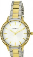 Наручные часы pacific x6167-8 кор-комби циф-бел/жел бр