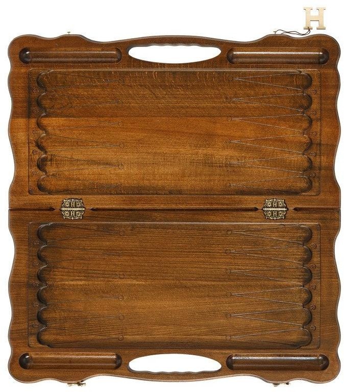 Нарды резные "Бесконечность" с ручкой, Haleyan