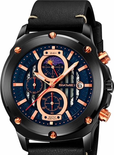 Наручные часы skmei 9351bkbu black/ blue