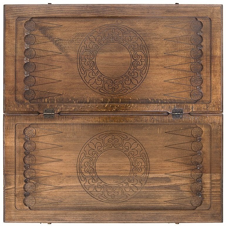 Нарды резные "Зодиак Лев", Ustyan