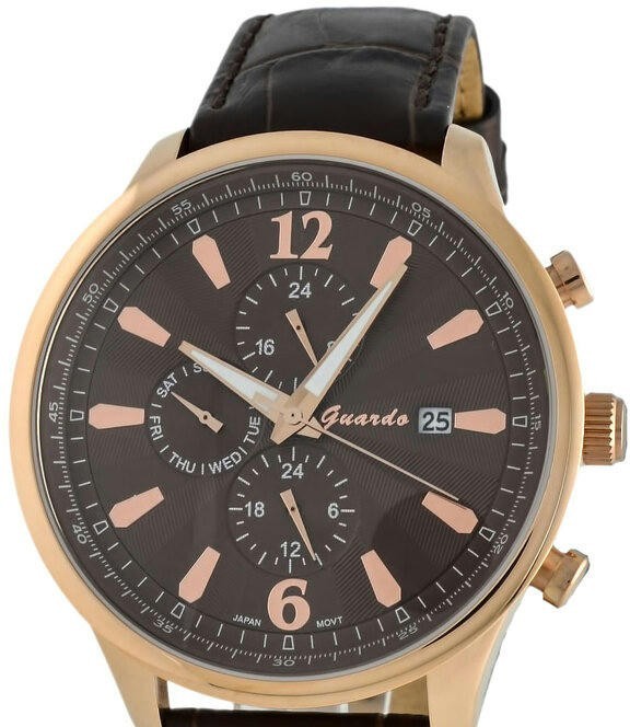 Наручные часы guardo s01032a.8 коричневый