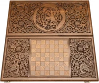 Нарды резные &quot;Тигр&quot; Люкс, Haleyan