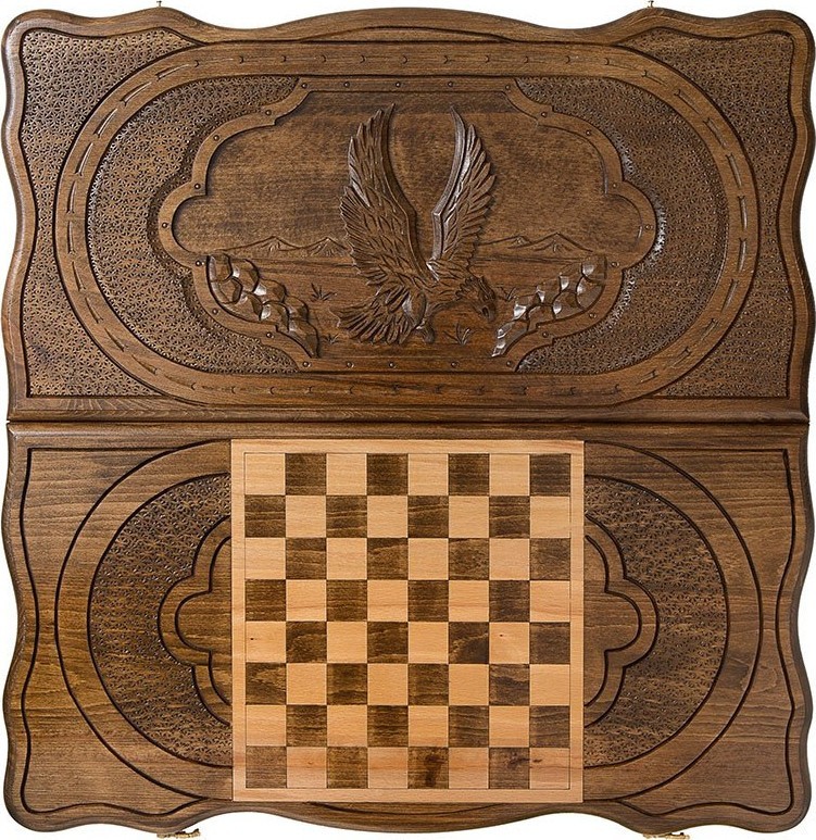 Нарды резные "Орел", Mirzoyan