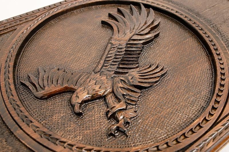 Нарды резные "Летящий Орел 1", Simonyan