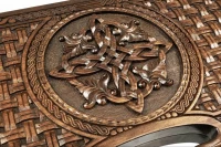 Нарды резные &quot;Армянский узор 11&quot; с ручкой 60, Haleyan