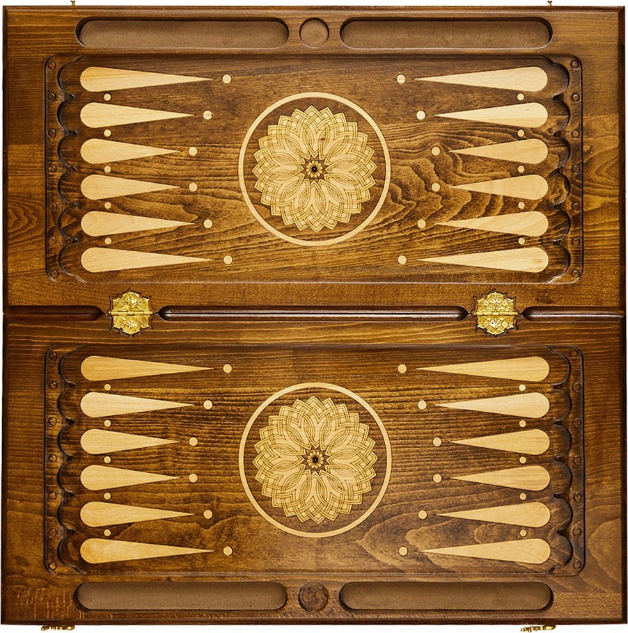 Нарды резные "Орнамент 2", Mirzoyan