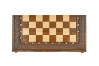 Шахматы + нарды резные &quot;Гамбит 1&quot; 60, Simonyan