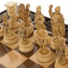 Шахматы резные в ларце "Атлант", Haleyan