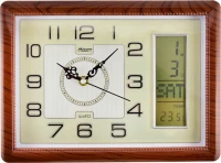 Настенные часы mirron f206a ЖК ДБ