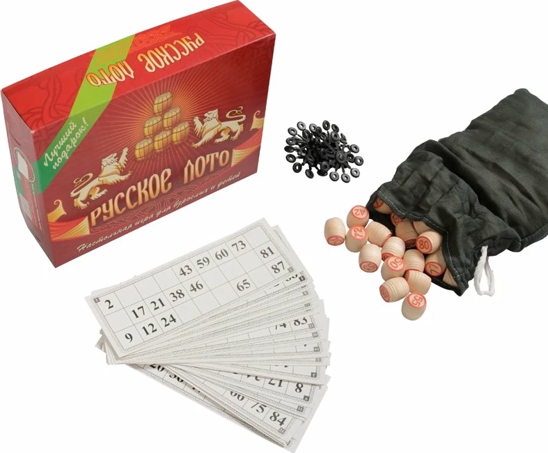 Русское Лото "Владимирское" в картонном боксе