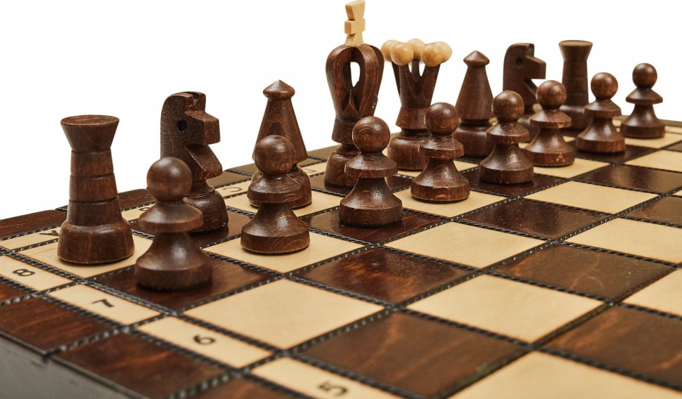 Шахматы + шашки "Королевские 35", Madon