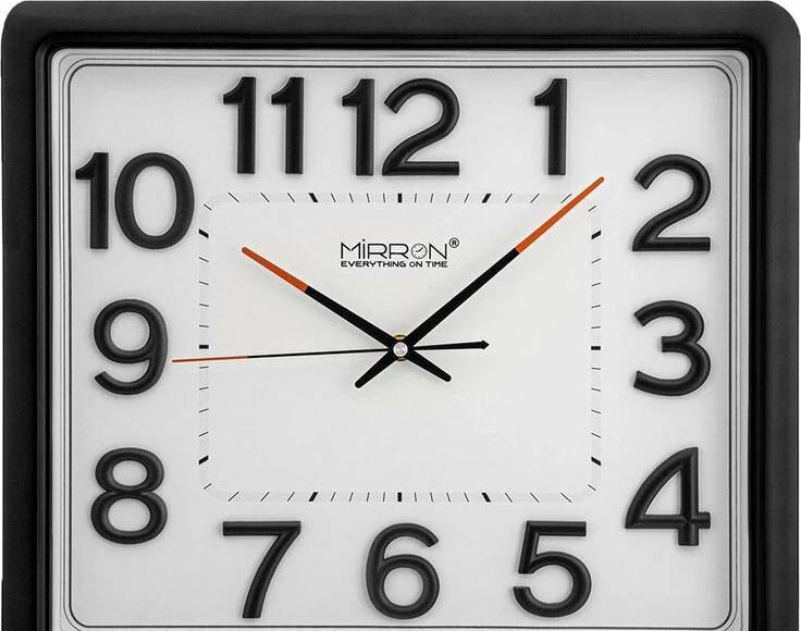 Настенные часы mirron m742А ЧБ