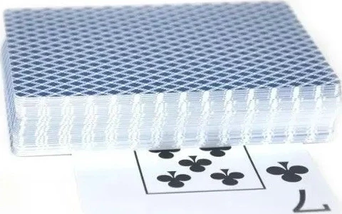 Карты для покера "Texas Holdem", 100% пластик, красные и синие (комплект из 2-х колод)