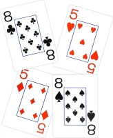 Карты "BEE JUMBO INDEX RED"