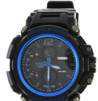 Наручные часы skmei 1343bu blue/black