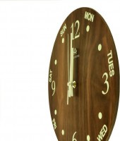 Настенные часы atlantis m6012-2 brown