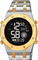 Наручные часы skmei 2073tgdbk silver/gold-black