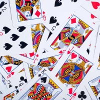 Карты &quot;100% Plastic Rally Playing Сards red&quot;