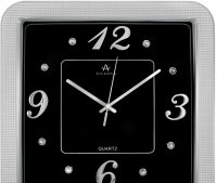 Настенные часы atlantis tld-3661b silver