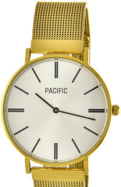 Наручные часы pacific x6169 корп-золот циф-сер сетка