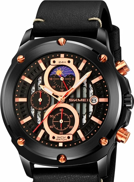 Наручные часы skmei 9351bkbk black/black