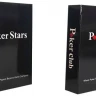 Карты для покера Poker Stars, пластик, красные и синие (комплект из 2-х колод)