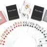 Карты для покера Poker Stars, пластик, красные и синие (комплект из 2-х колод)