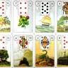 Карты Таро "Mille Lenormand Blue Owl Premium Edition" / Колода Ленорман Синяя Сова Премиум Издание