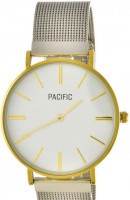 Наручные часы pacific x6169 корп-золот циф-бел сетка-сер